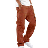 James Oxford Men's Wide Fit Cargo Trousers