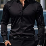 James Oxford Breathable Long Sleeve Shirt