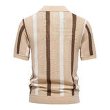 Classic Knitted Polo Shirt