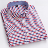James Oxford Patterned Button-Up Shirt for Men