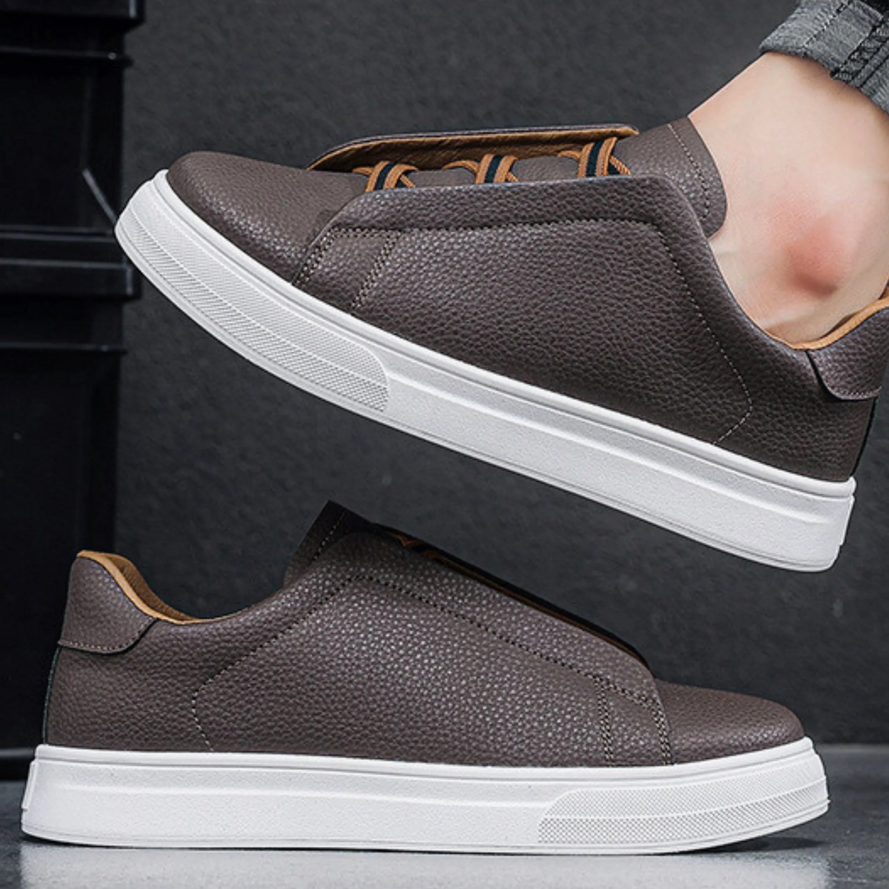 James Oxford Slip-On Trainers for Men