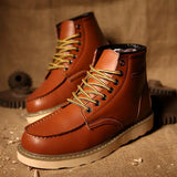 James Oxford Classic Lace-Up Boots for Men