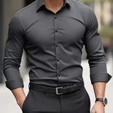 James Oxford Breathable Long Sleeve Shirt