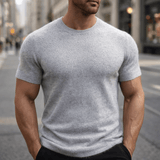 James Oxford Refined Knit T-Shirt for Men