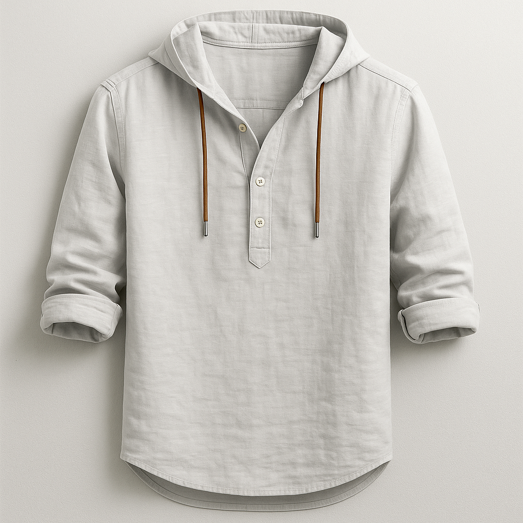 James Oxford Luxury Hooded Shirt