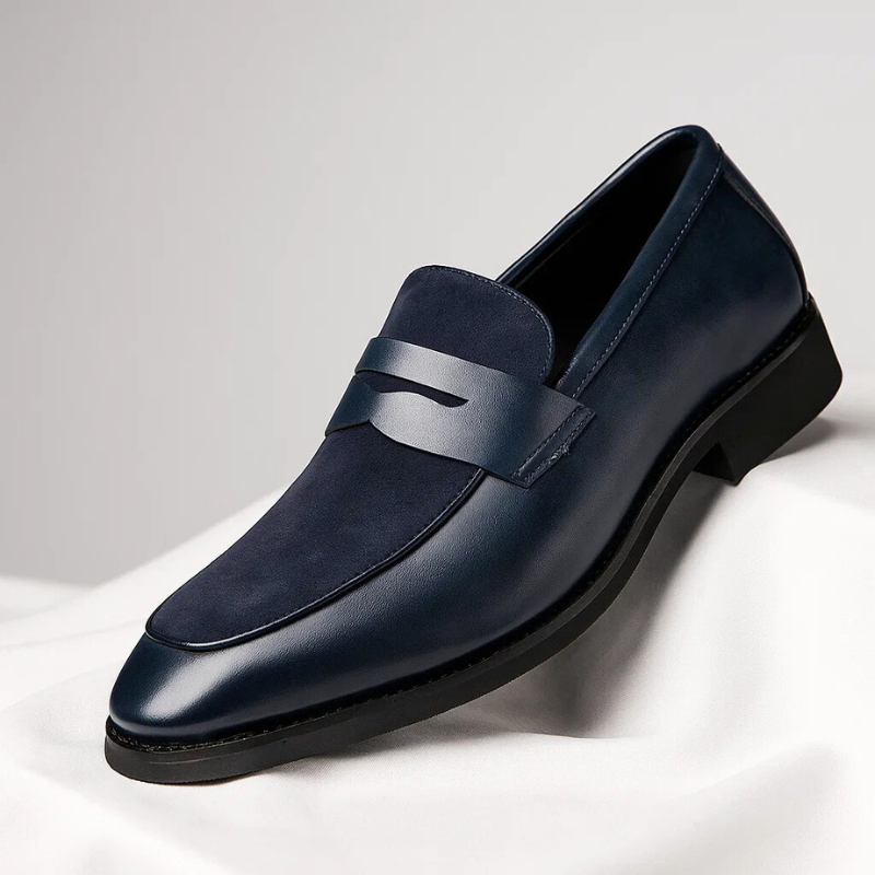 James Oxford Penny Loafers for Men