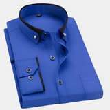 James Oxford Classic Long Sleeve Shirt for Men