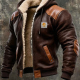 Paul Vintage Warm Suede Leather Jacket