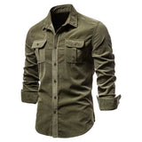 Well-Fit Organic Cotton Corduroy Shirt