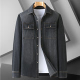 Harrington Two-Tone Denim Shirt