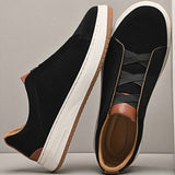 James Oxford Suede Slip-On Shoes for Men
