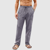 Alexander Heliot Drawstring Straight-Leg Pants