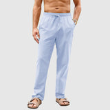 Alexander Heliot Drawstring Straight-Leg Pants