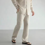 Alexander Heliot Relaxed Fit Linen Pants