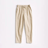 Alexander Heliot Tapered Pants with Drawstring Waist