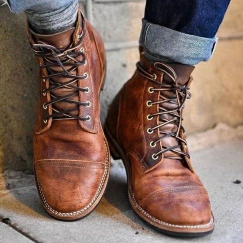 James Oxford Rugged Boots for Men