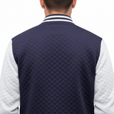 Virello Waffle Knit Bomber Jacket
