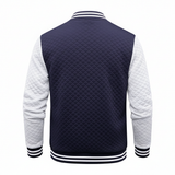 Virello Waffle Knit Bomber Jacket