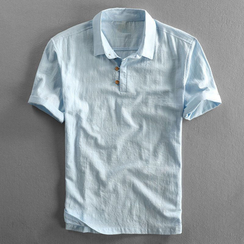 Max Linen Polo