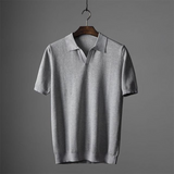 James Oxford Modern Knit Polo Shirt for Men