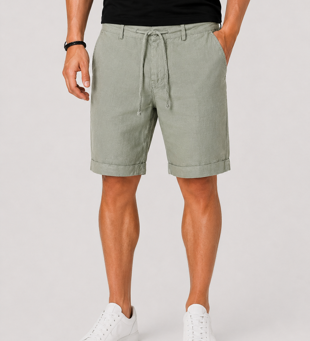 Sebastian - Men's Premium Linen Shorts