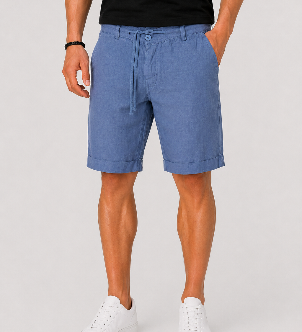 Sebastian - Men's Premium Linen Shorts
