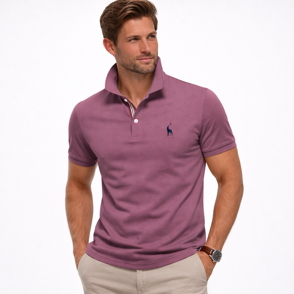 James Oxford Elegant Summer Polo Shirt for Men