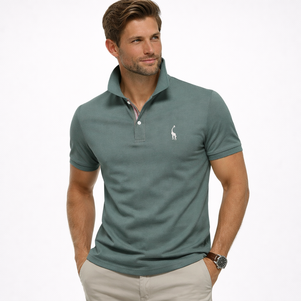 James Oxford Elegant Summer Polo Shirt for Men