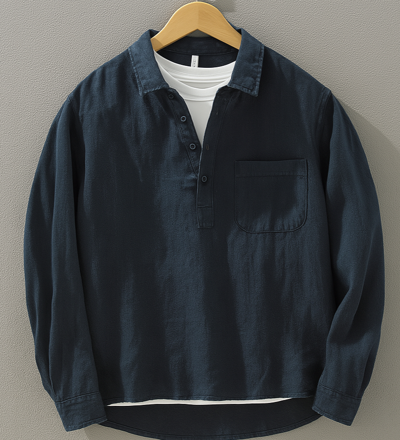 Louis Cotton-Linen Shirt