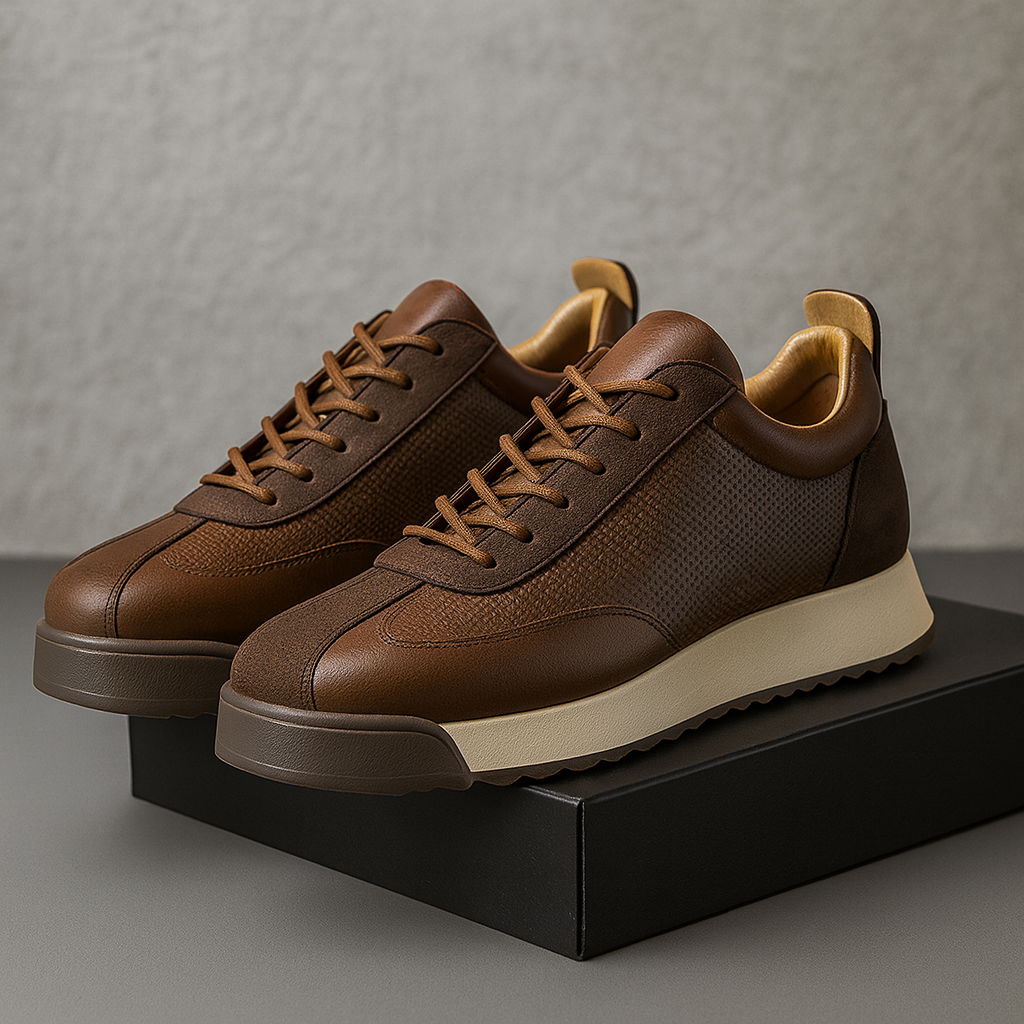 James Oxford Elegant Leather Shoes for Men