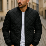 Cecil - Diamond Pattern Cotton Jacket