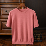 James Oxford Refined Knit T-Shirt for Men