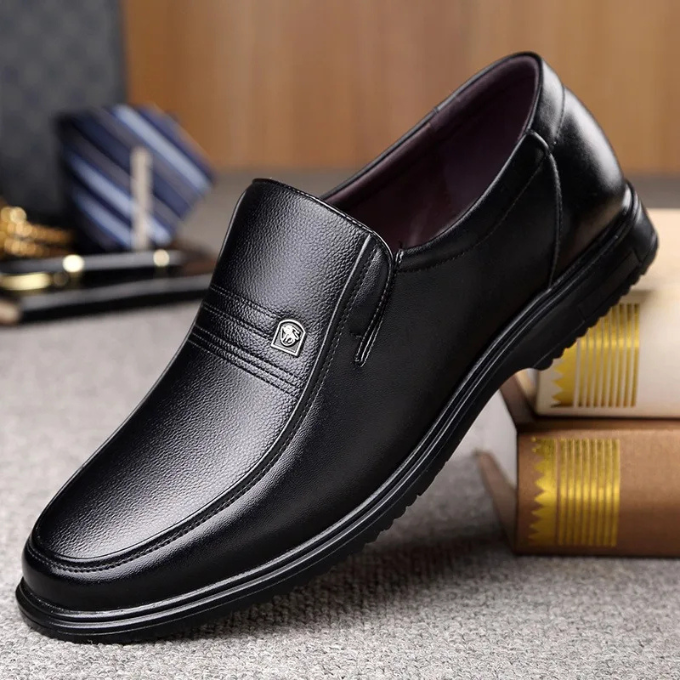 James Oxford Leather Loafers for Men