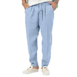 David Costa Breathable Linen Pants