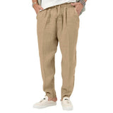David Costa Breathable Linen Pants