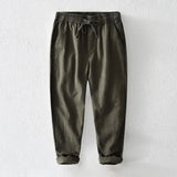 David Costa Breezy Linen Pants
