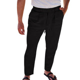 David Costa Comfy Linen Pants