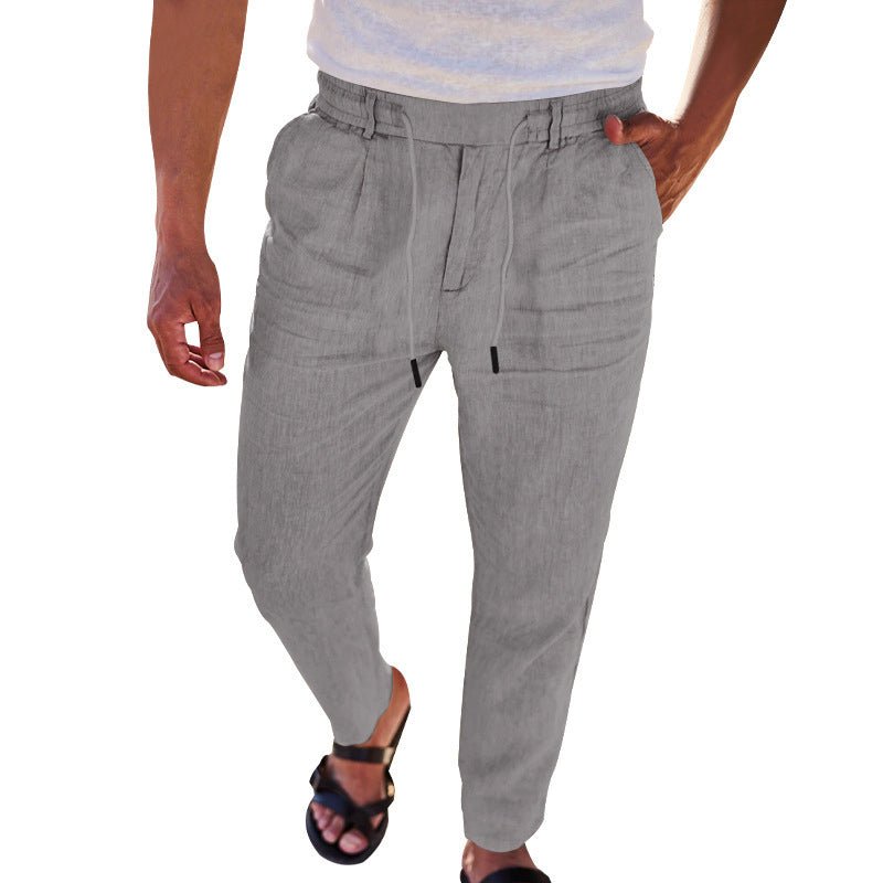 David Costa Comfy Linen Pants