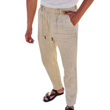 David Costa Comfy Linen Pants