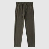 David Costa Ankle-Length Linen Pants