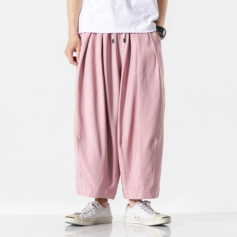 David Costa Loose Balloon-Leg Pants