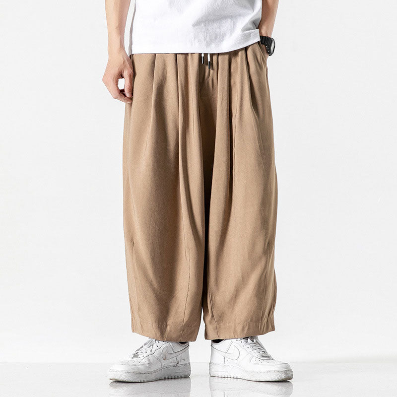 David Costa Loose Balloon-Leg Pants