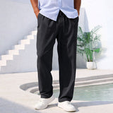 David Costa Relaxed Straight Leg Pants