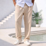 David Costa Relaxed Straight Leg Pants