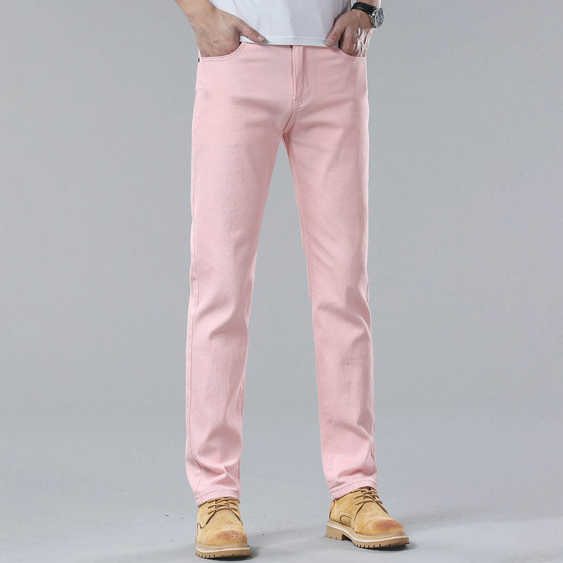 David Costa Slim Fit Casual Pants
