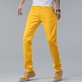 David Costa Slim Fit Casual Pants