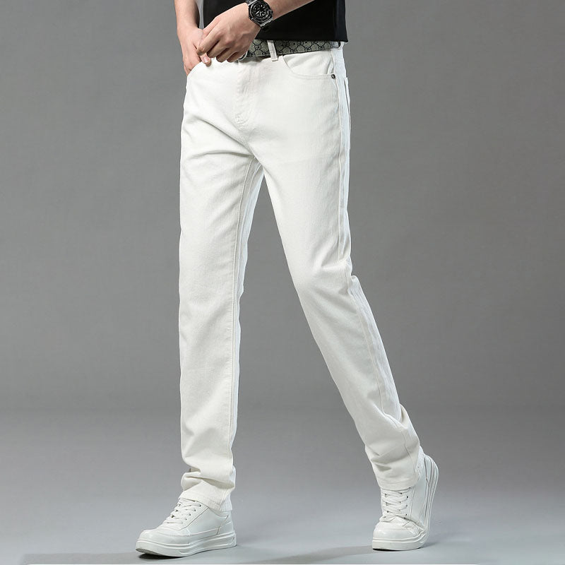 David Costa Slim Fit Casual Pants