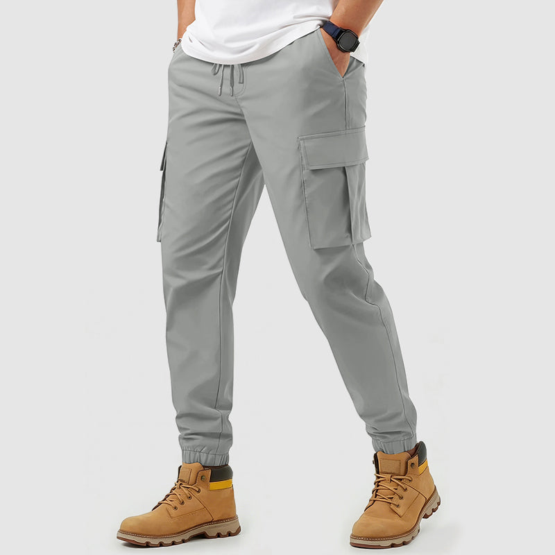 David Costa Water-Repellent Outdoor Cargo Pants