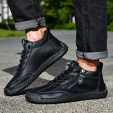 James Oxford Nubuck Zip Shoes for Men