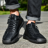 James Oxford Nubuck Zip Shoes for Men